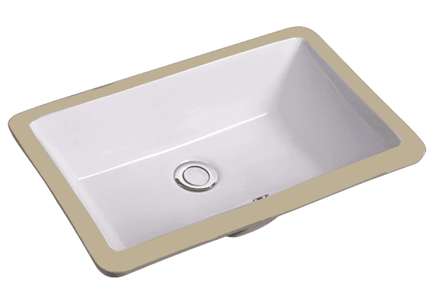Lavabo Gino 52U Hvid porcelænshåndvask — variantbillede