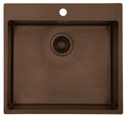 Lavabo Lavabo Kubus 540 Soft Bruneret Messing — variantbillede