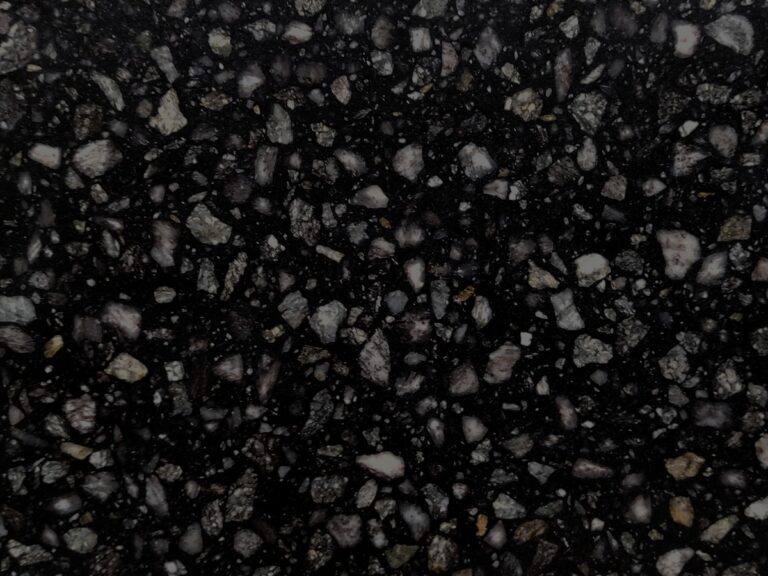 Taurus Terazzo Black – materialeudsnit