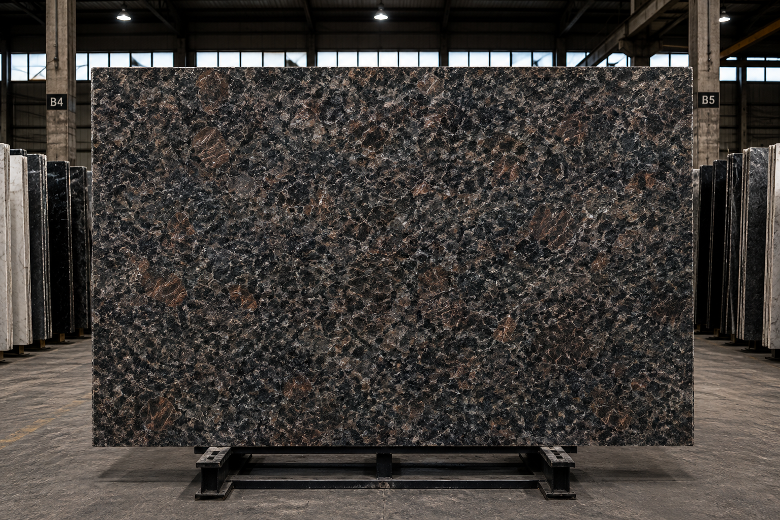 Coffee Brown – materialeudsnit
