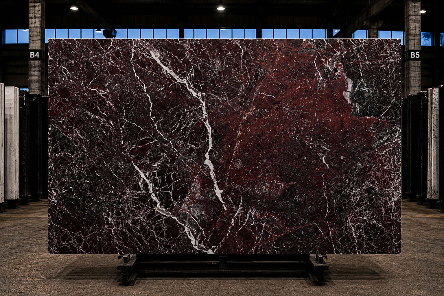 Rosso Levanto – materialeudsnit
